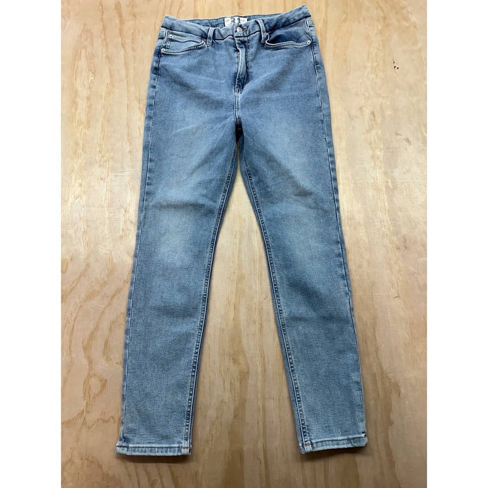 We The Free Free People Thirty-One‎ Skinny Jeans Light Wash Blue Denim Size 31